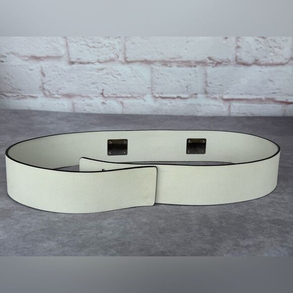 $565 Gucci Leather Horsebit Waist Belt w/Silver Horsebit 363024 90/36 - Picture 4 of 11